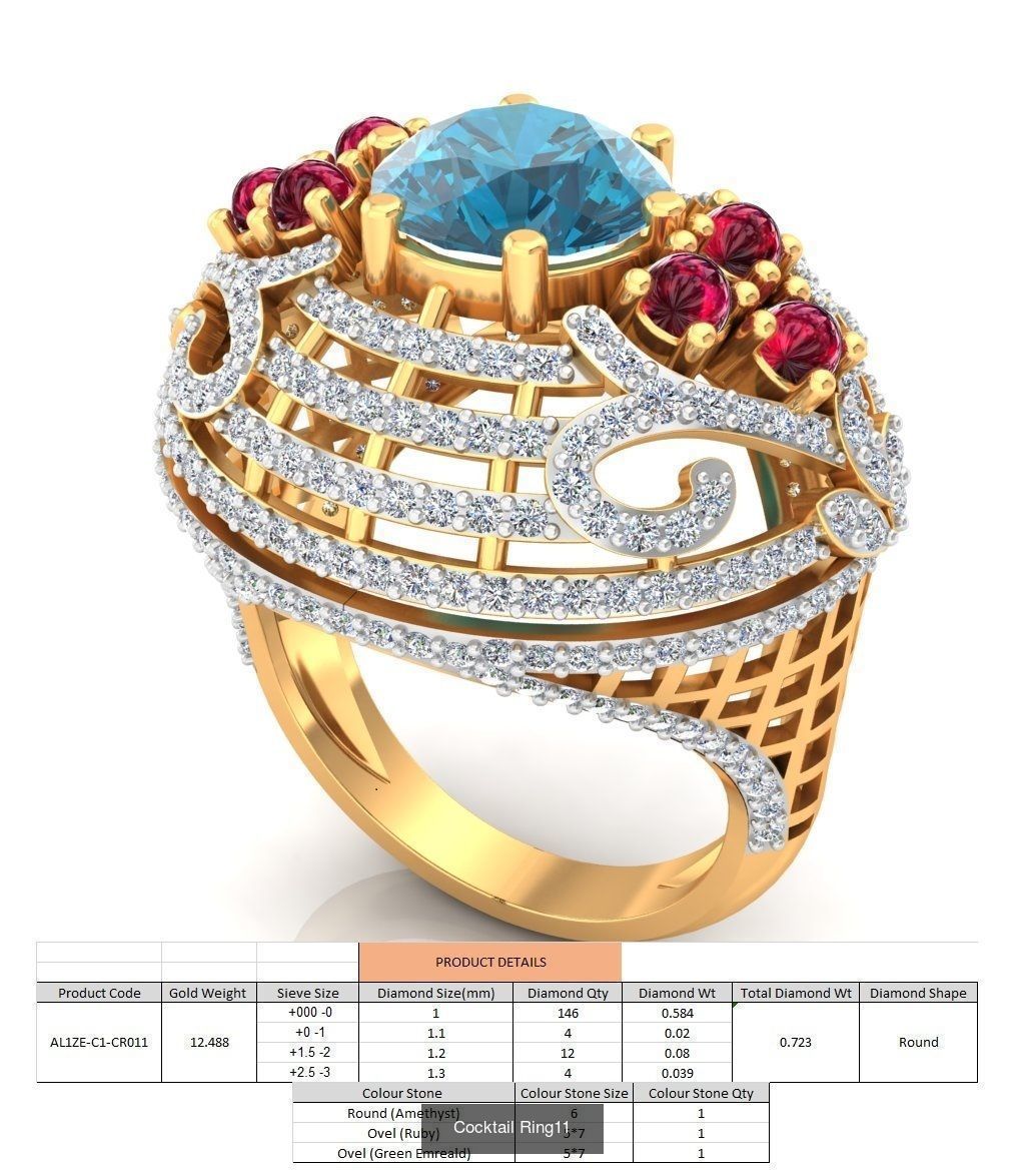 16 cocktail ring collection _12