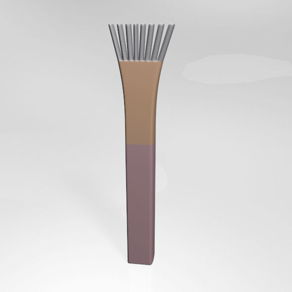 Face Mask Brush 01 3D model_16