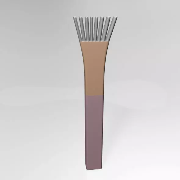 Face Mask Brush 01 3D model_0