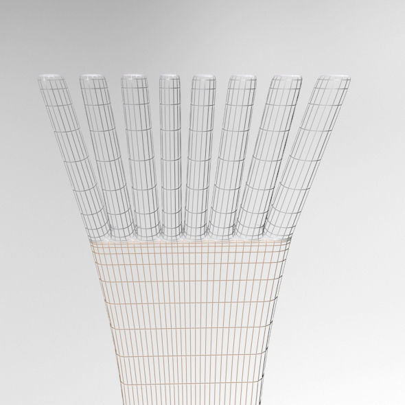 Face Mask Brush 01 3D model_6