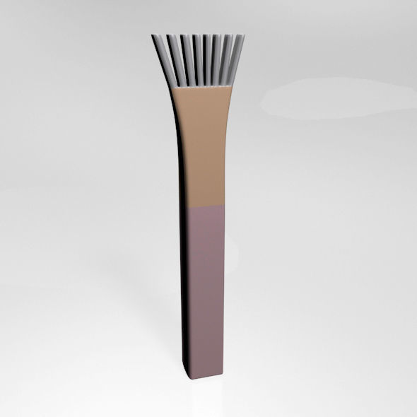Face Mask Brush 01 3D model_11