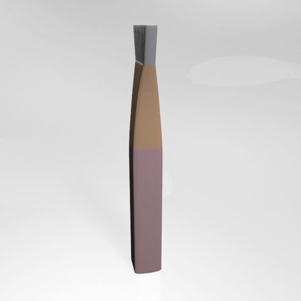 Face Mask Brush 01 3D model_8