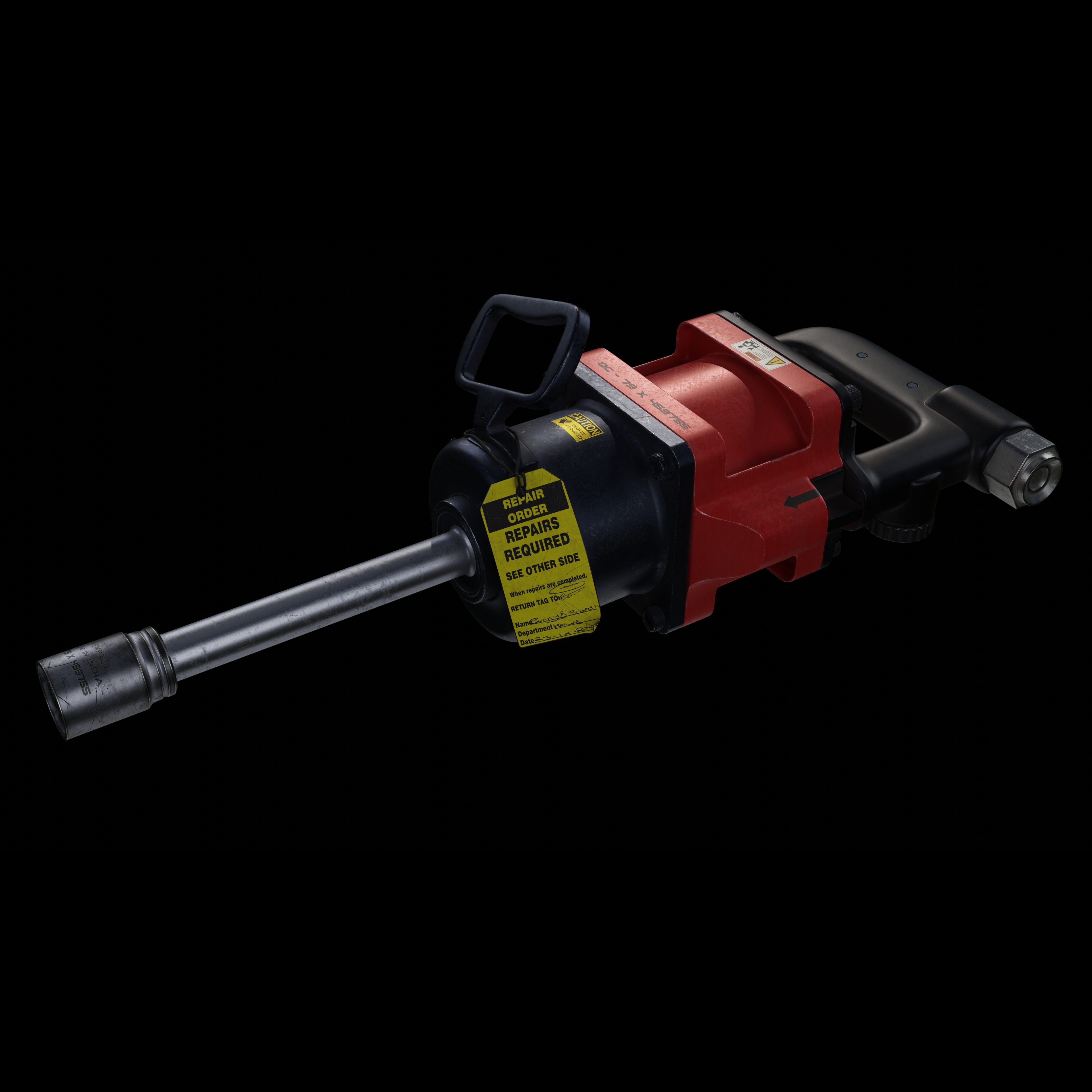 screw gun 3D model_3