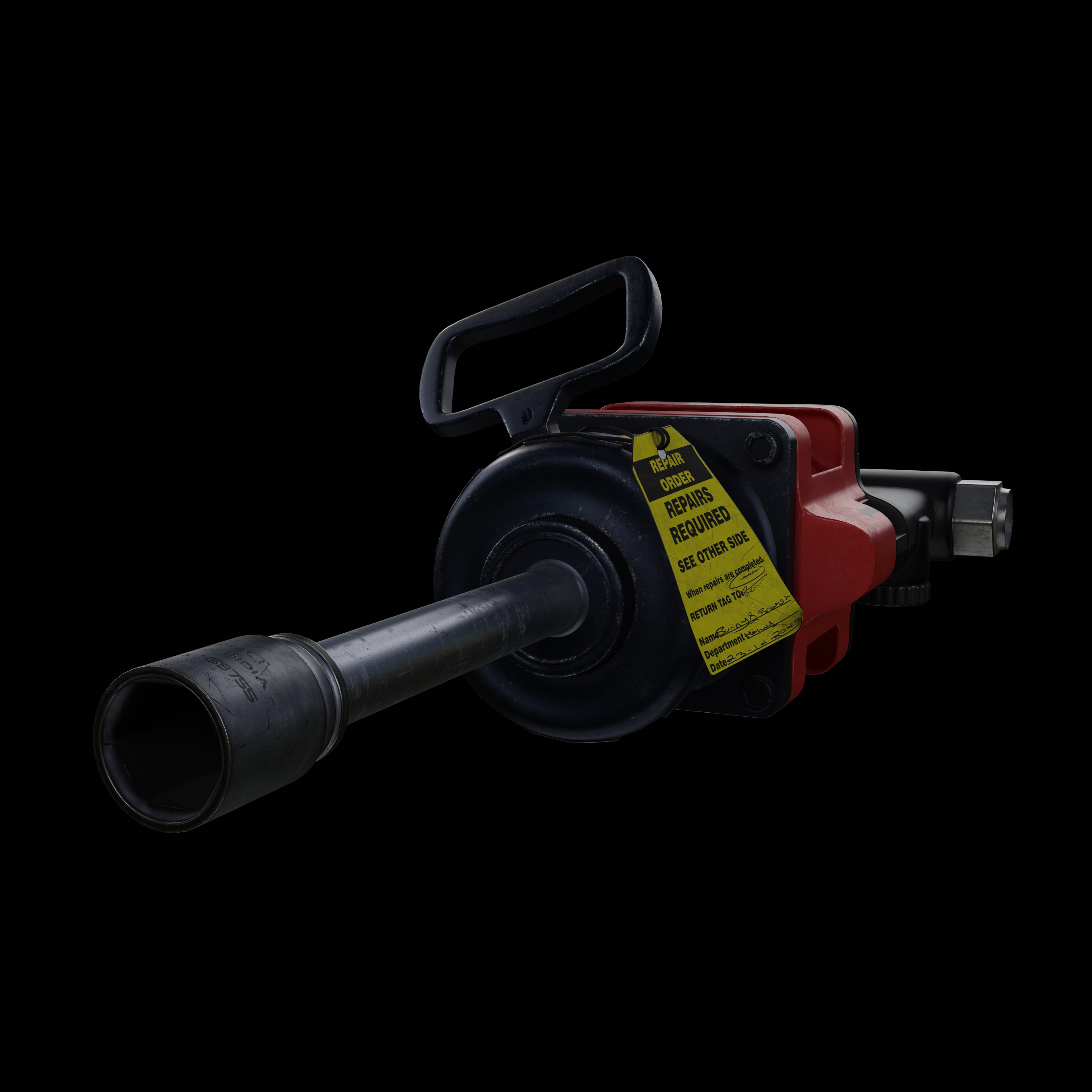 screw gun 3D model_5