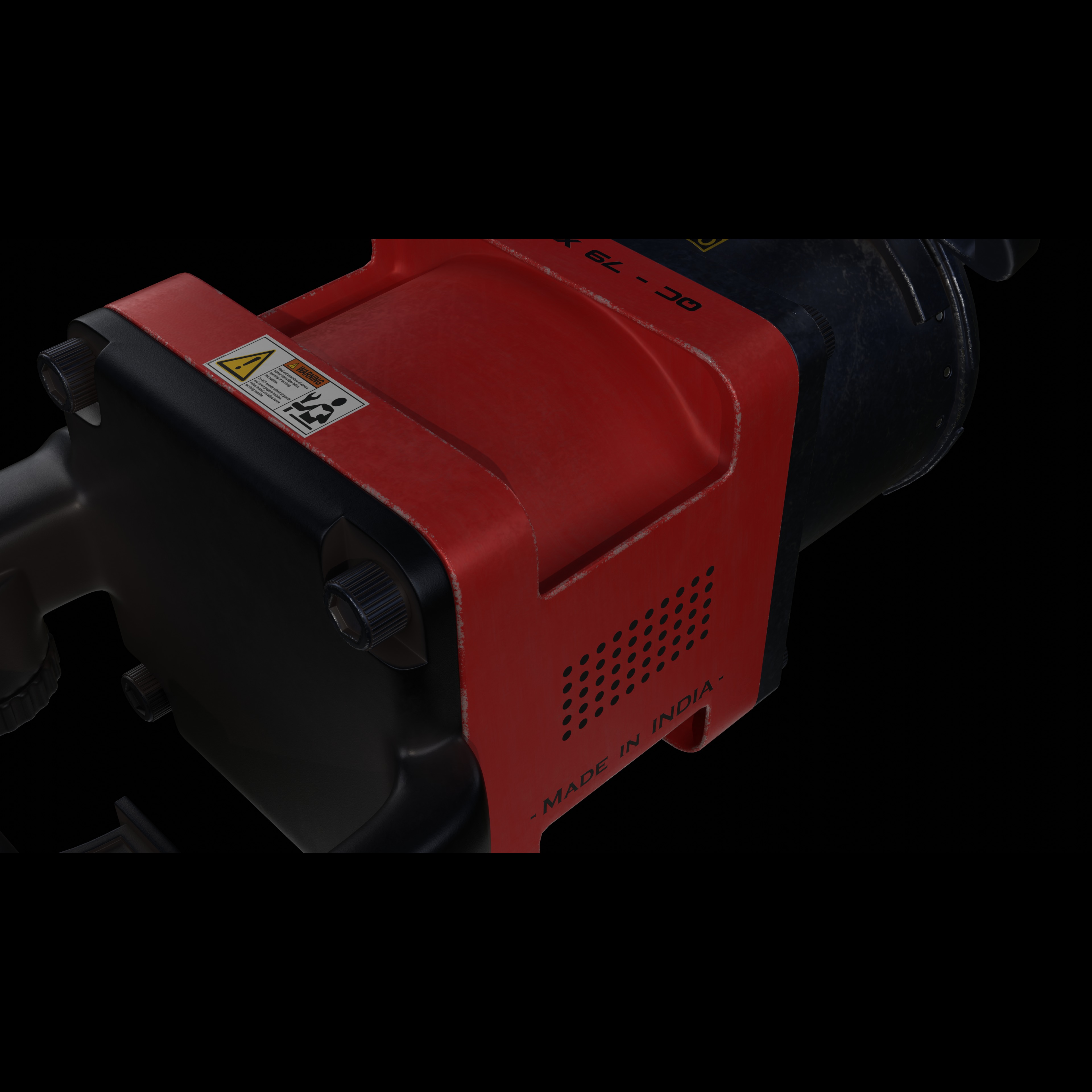 screw gun 3D model_4