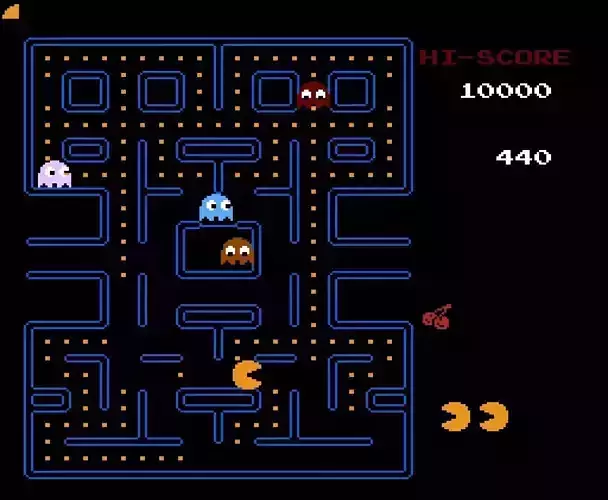 PACMAN AND ITS CUTE ENEMIES 3D print model