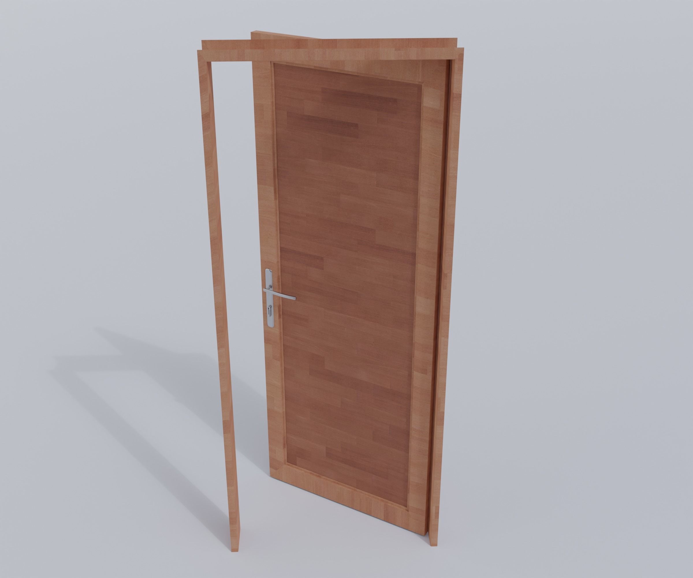 Door model for compositions Free 3D model_2