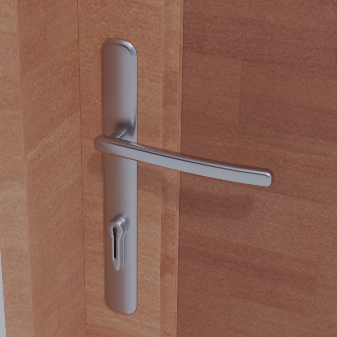 Door model for compositions Free 3D model_3