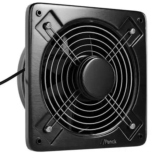 air circulation Low-poly 3D model