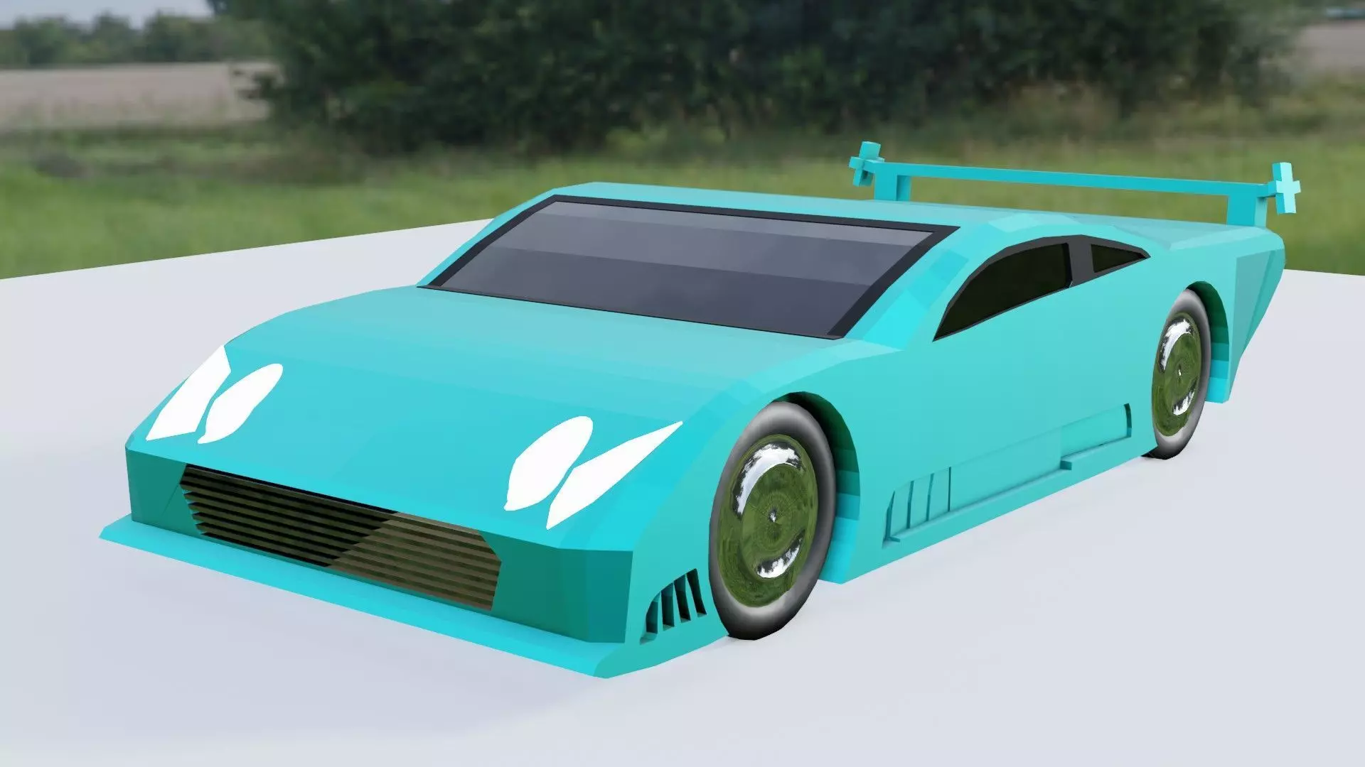 Race Car Free 3D model