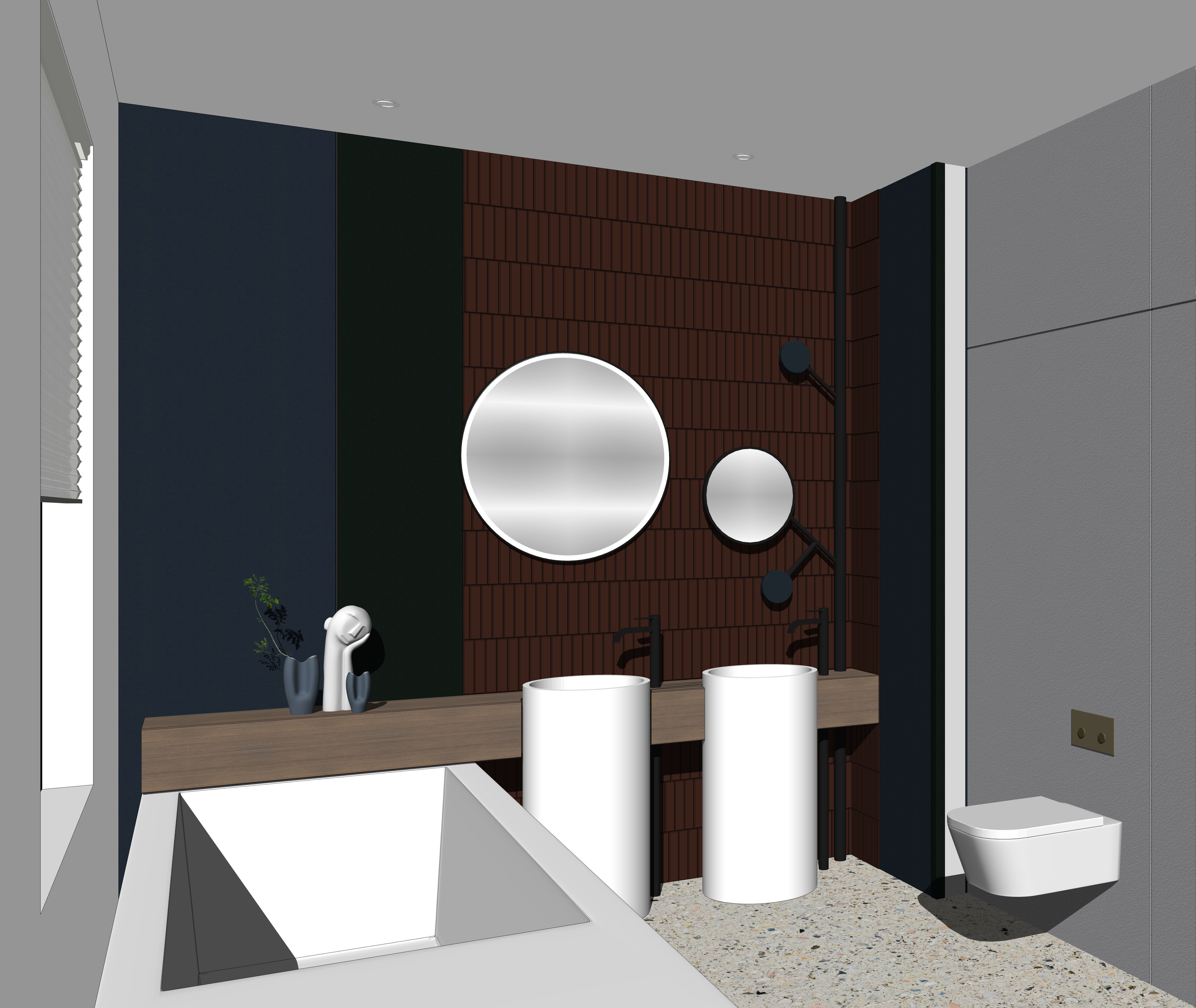 23  Sets Of  Bathroom  sketchup Model  INTERIOR DESIGN 3D model_27