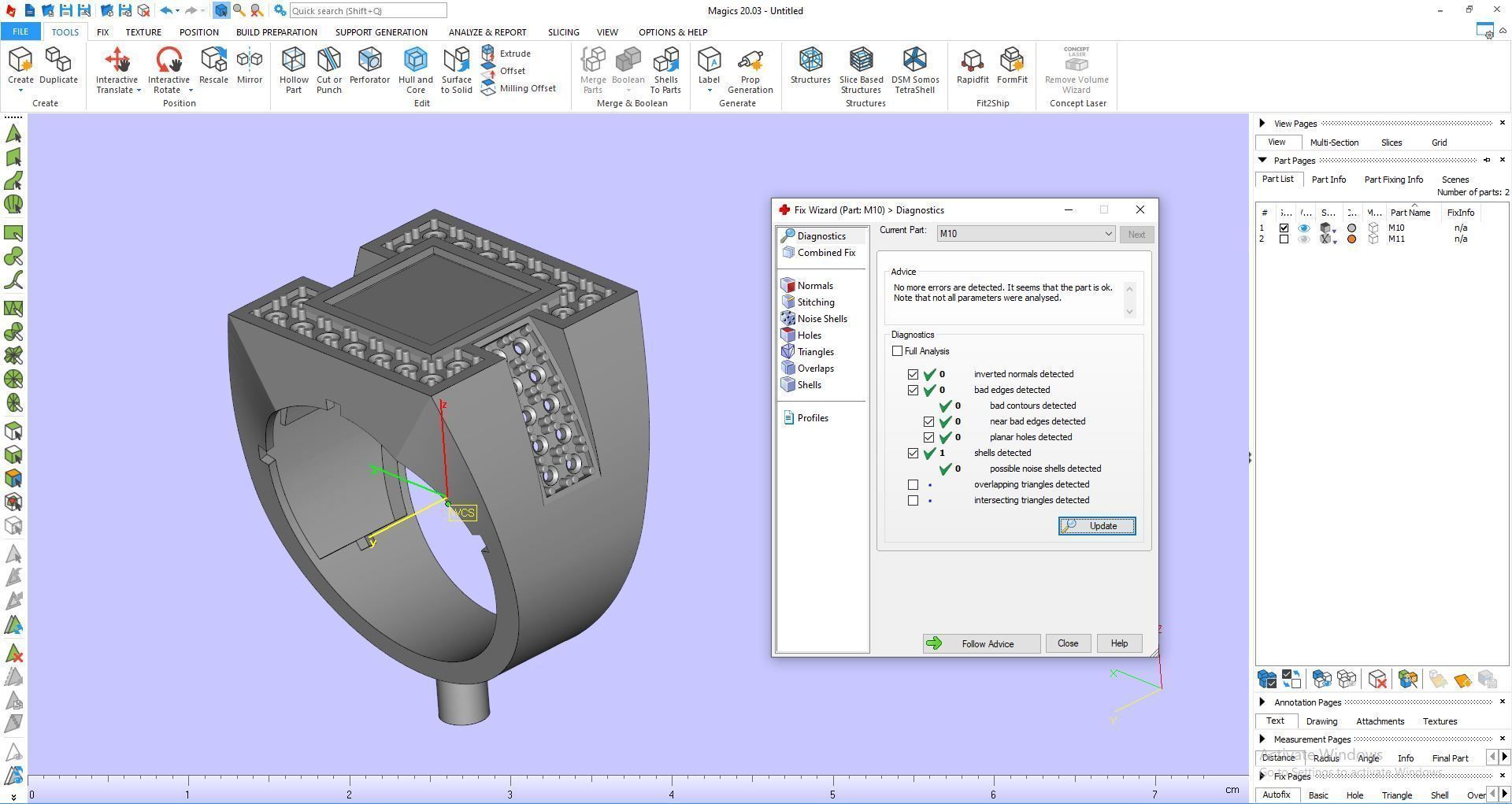 Ring M10   Mens luxury ring with enamel and gems 3D print model_18