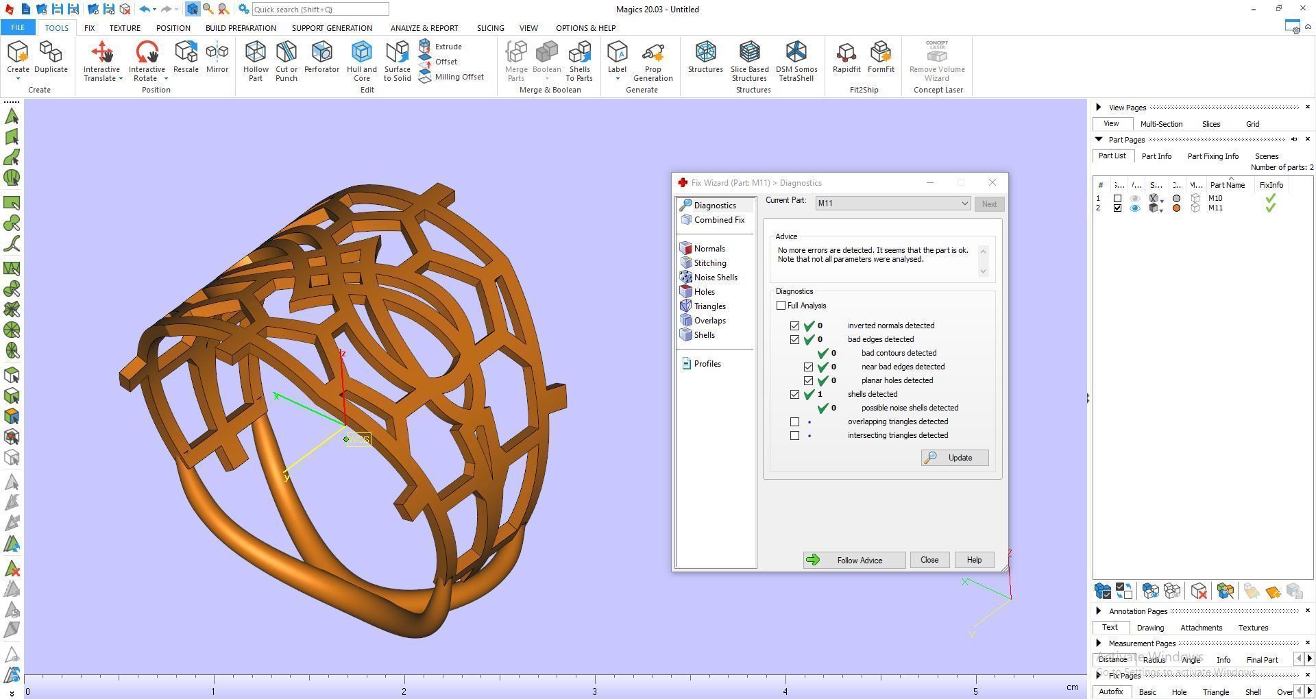 Ring M10   Mens luxury ring with enamel and gems 3D print model_19