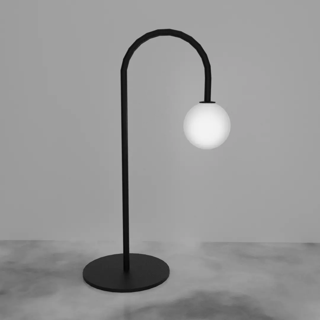 Minimalistic table lamp Free 3D model