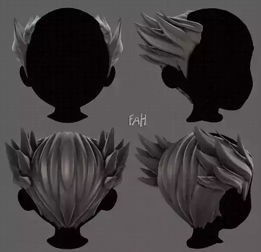 3D Hair style for boy V76