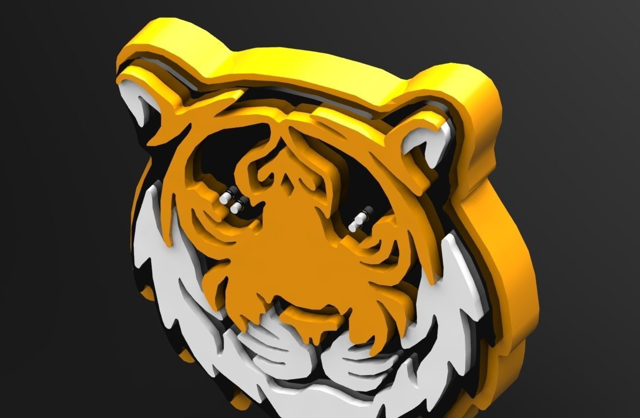 Master model TIGER 3D print model_3