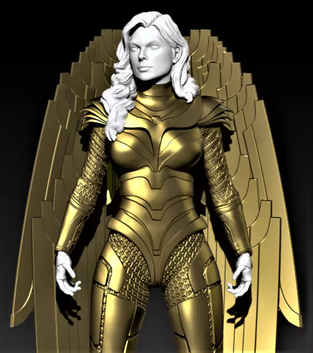 Warrior Wonder Woman 1984 3D print model_0