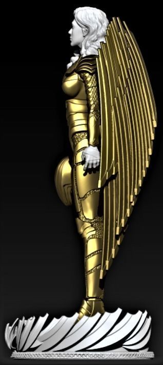 Warrior Wonder Woman 1984 3D print model_2