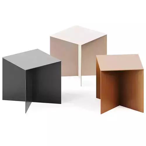 Coffee Table Alu Square by valerie objects