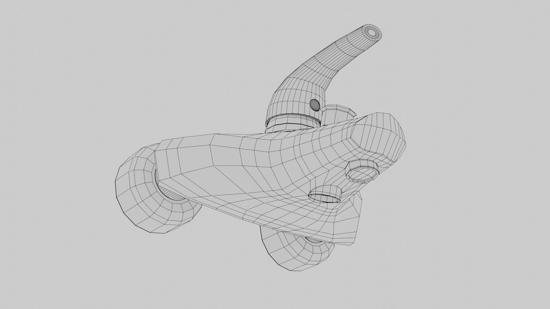 Bathtub faucet 3D model_6