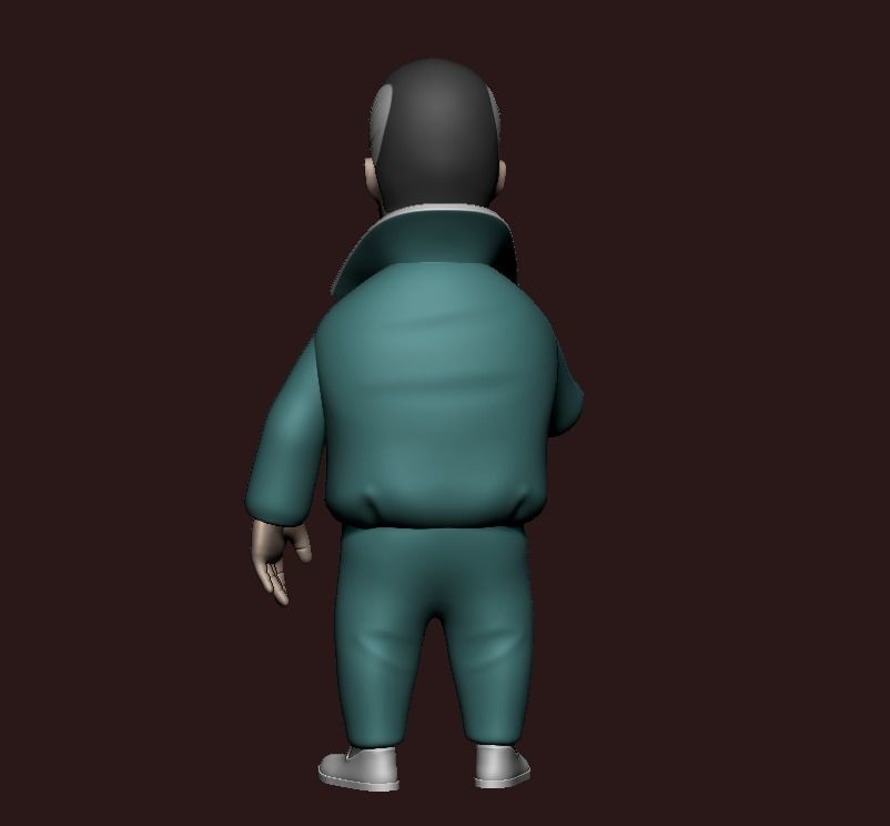 Paulie Gualtieri stylized The Sopranos 3D print model_5