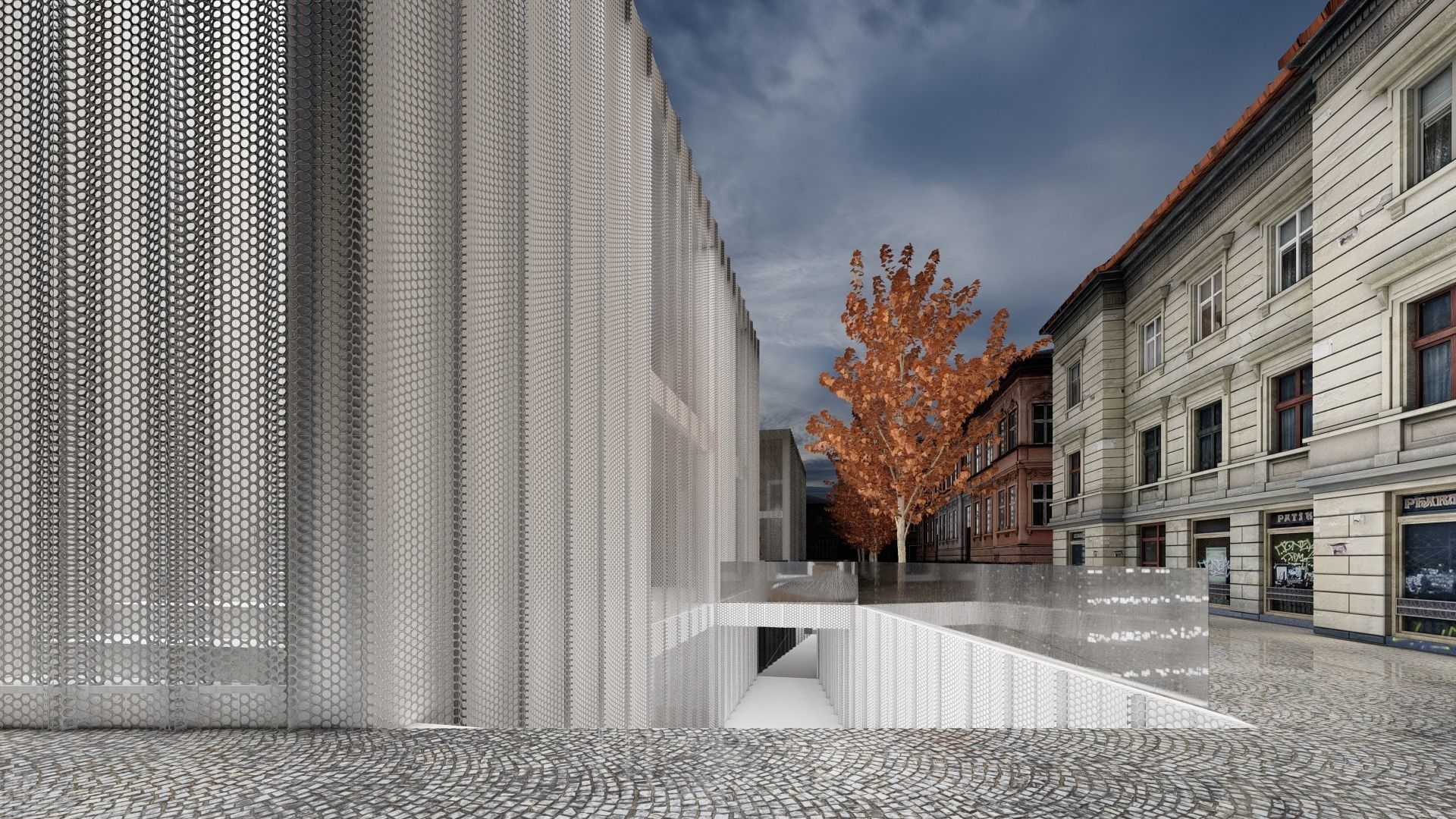 Modern Culture Center 3D model_6