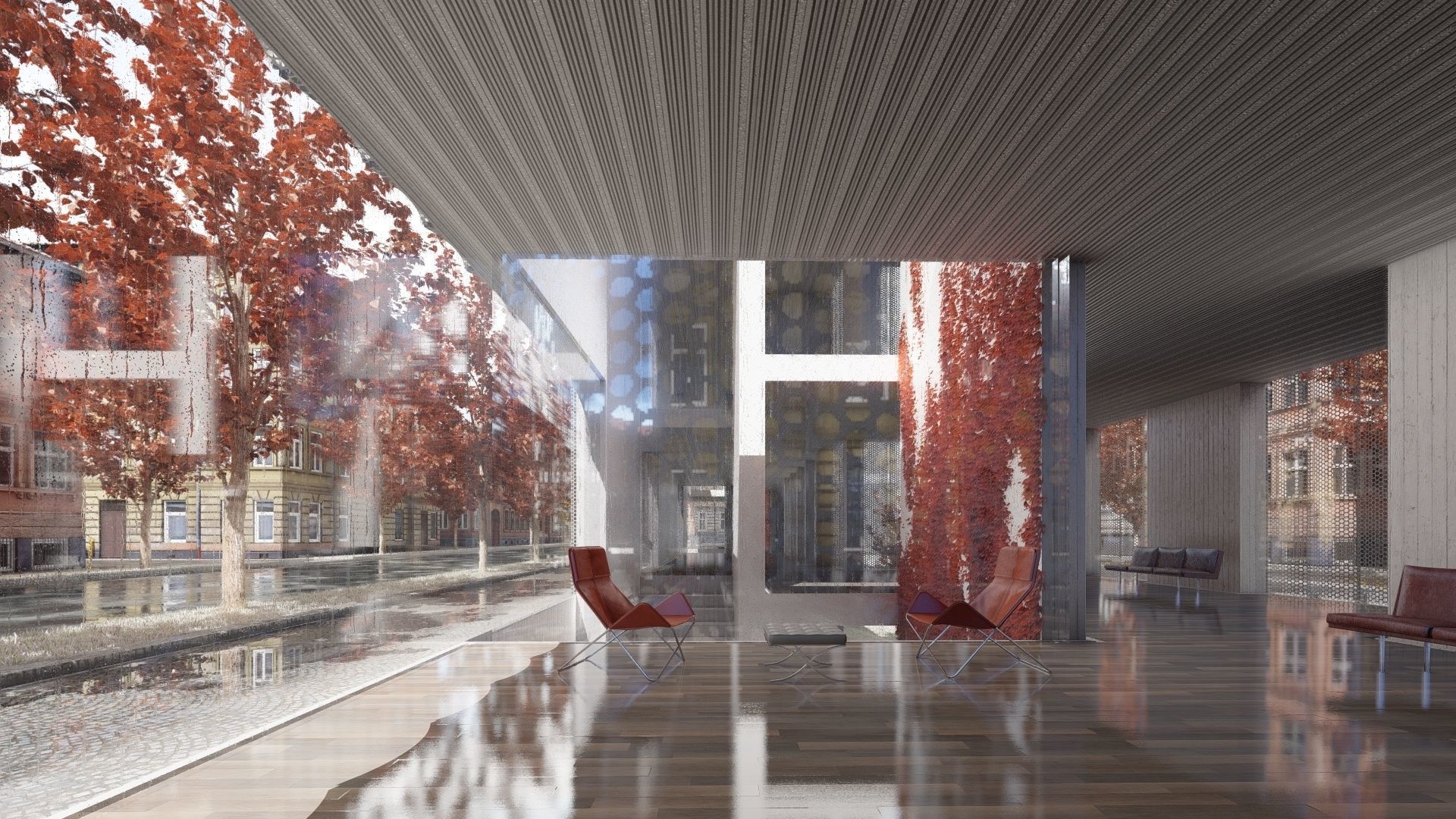 Modern Culture Center 3D model_3