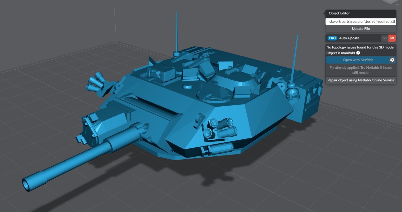 Fv101 Scorpion Scale model 3D model 3D printable | CGTrader