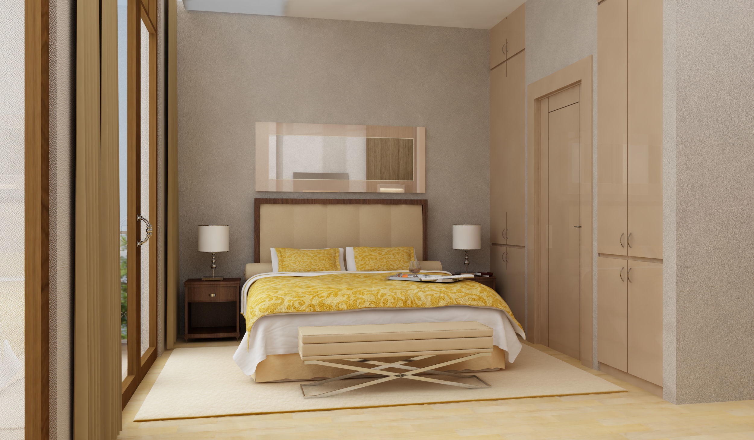 Suite Bed Room 3D model_1