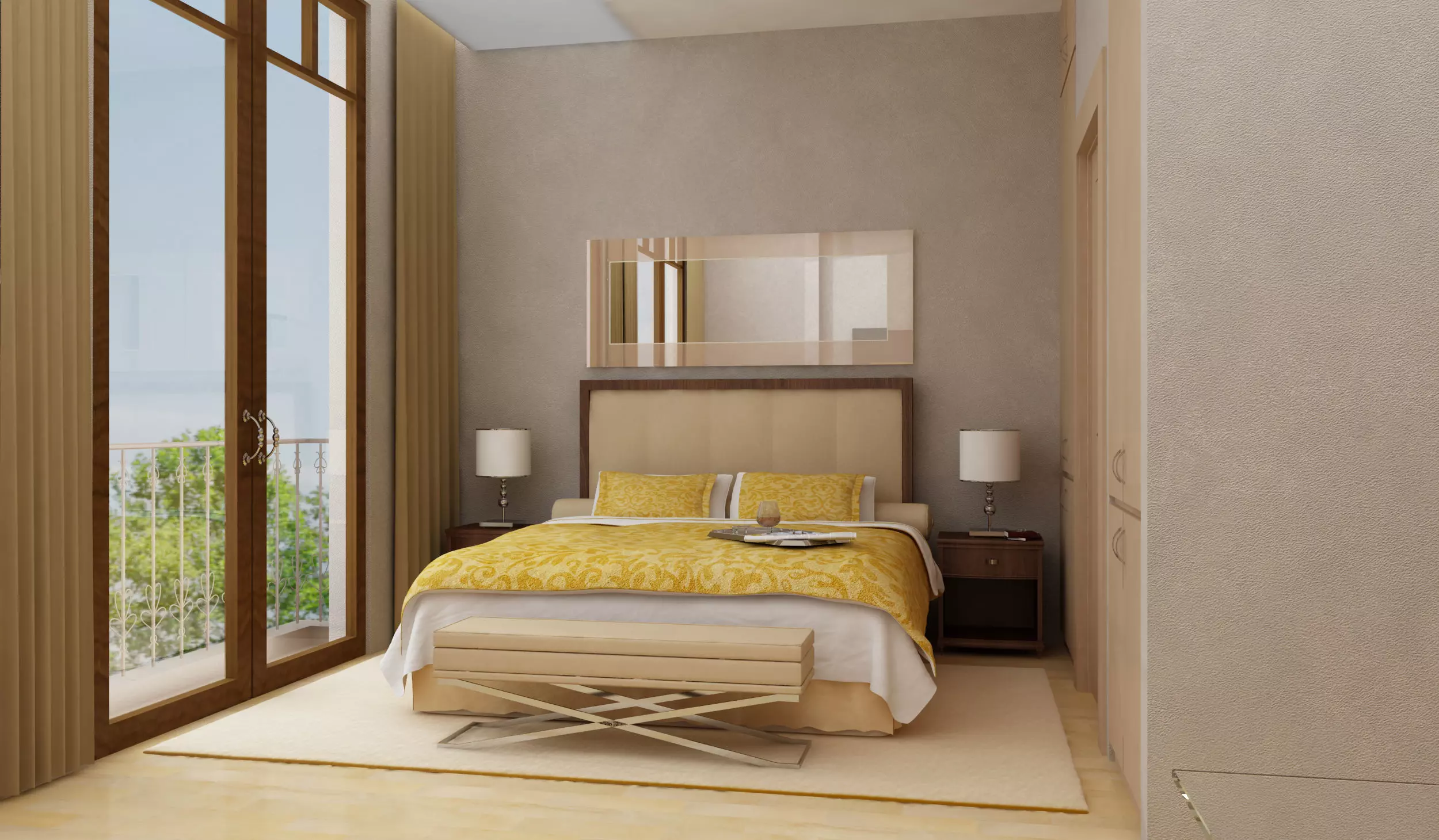 Suite Bed Room 3D model_0