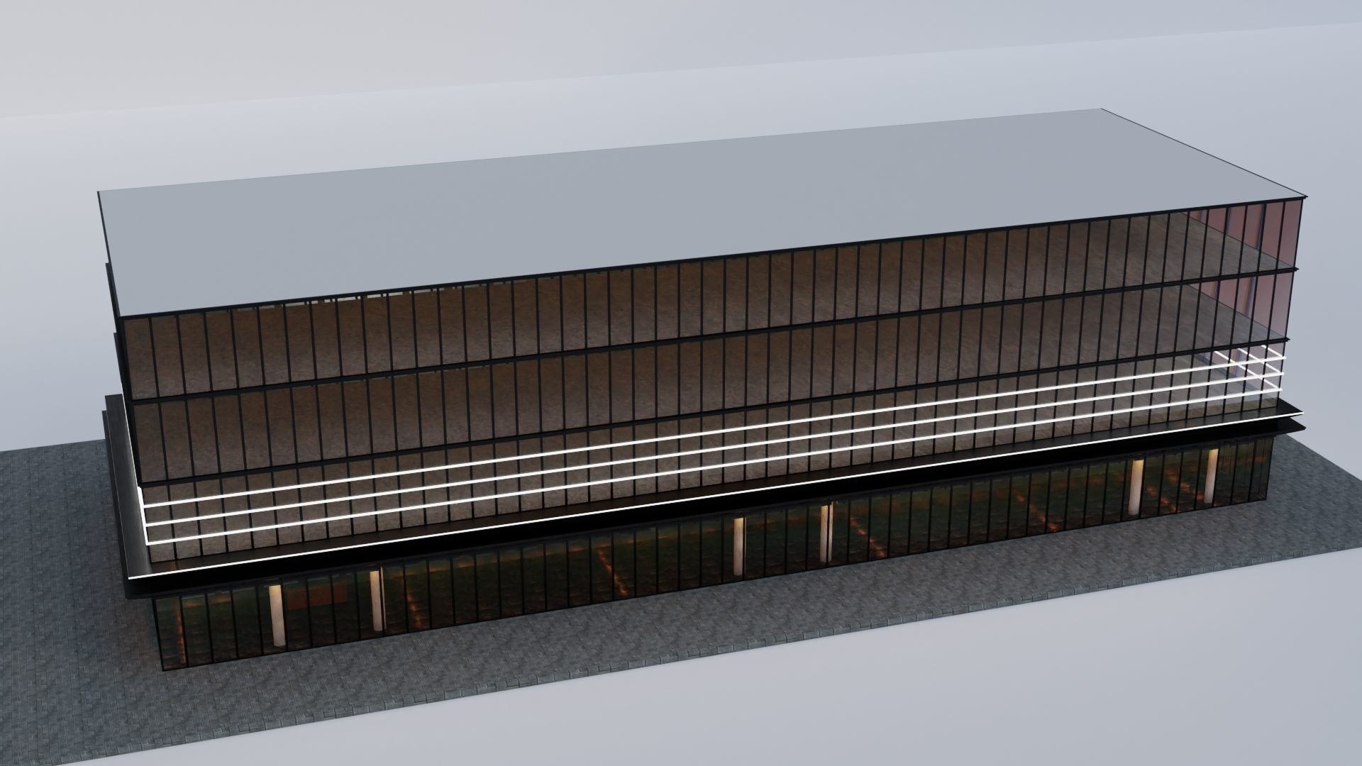 OFFICE BUILDING 3D model_5
