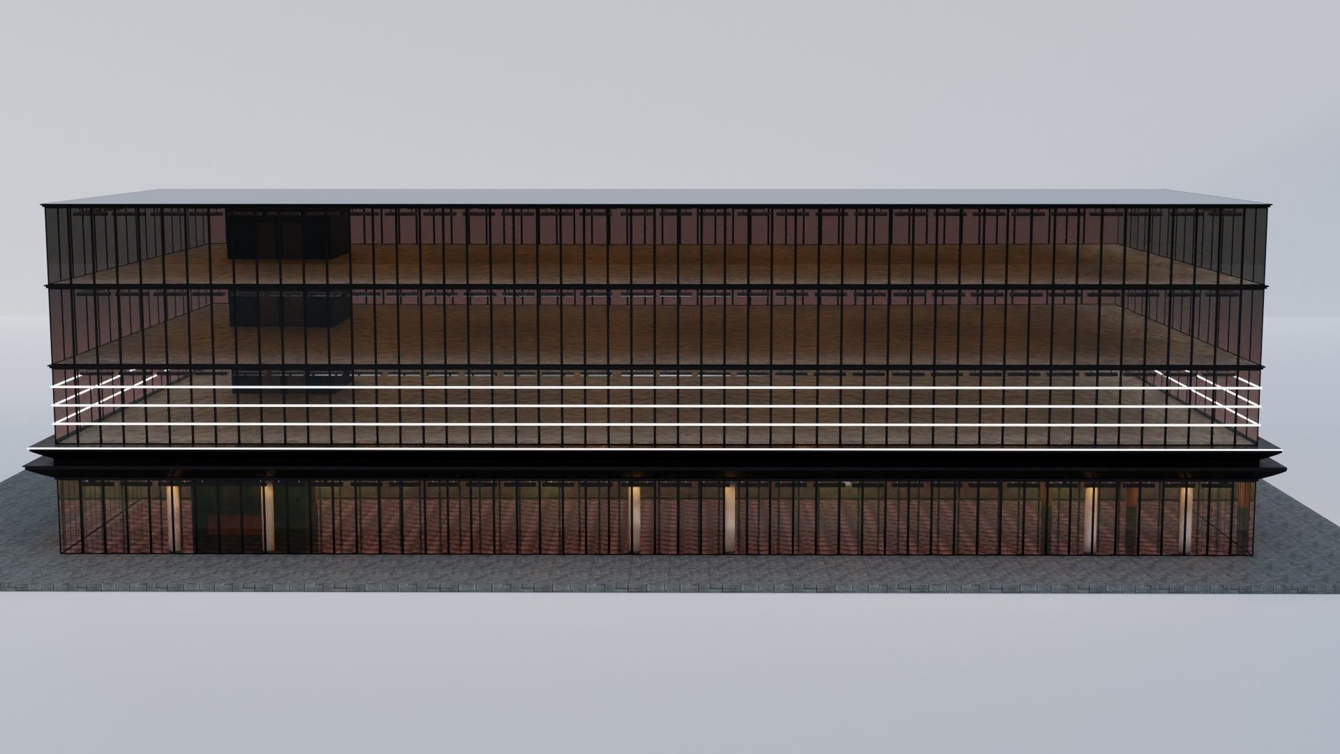 OFFICE BUILDING 3D model_7