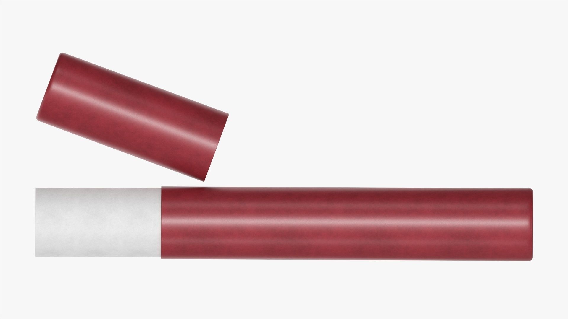 Scroll holder tube 3D model_3