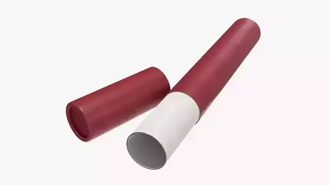 Scroll holder tube