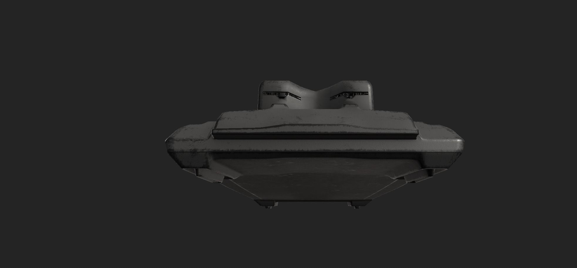 Scifi Tank 3D model_3