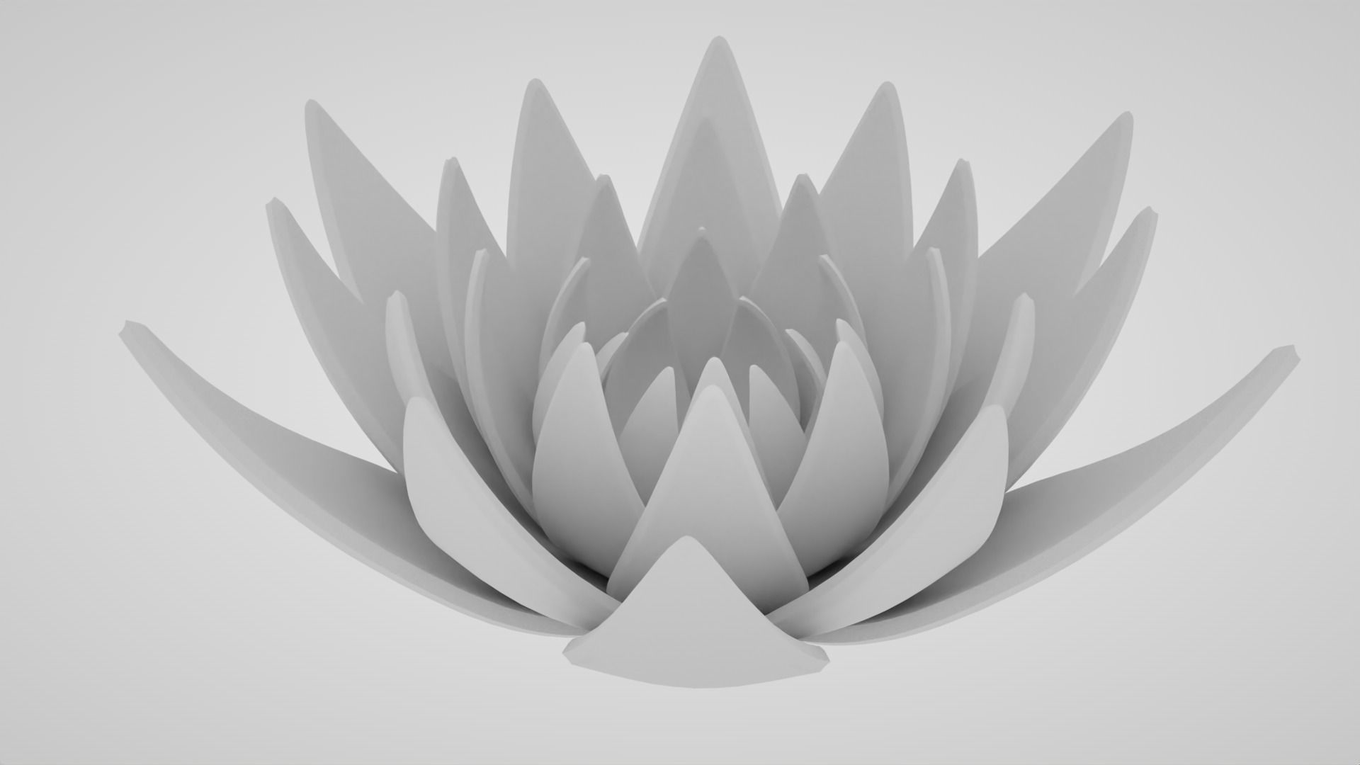Flower 3D print model_2