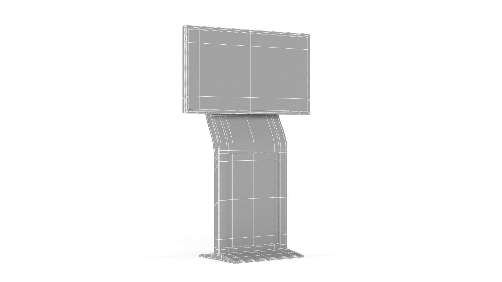 Information Kiosk 3D model_11