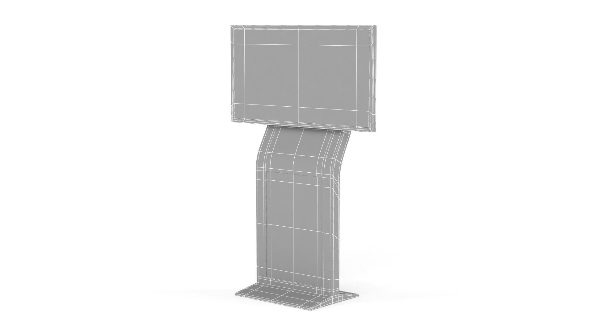 Information Kiosk 3D model_8