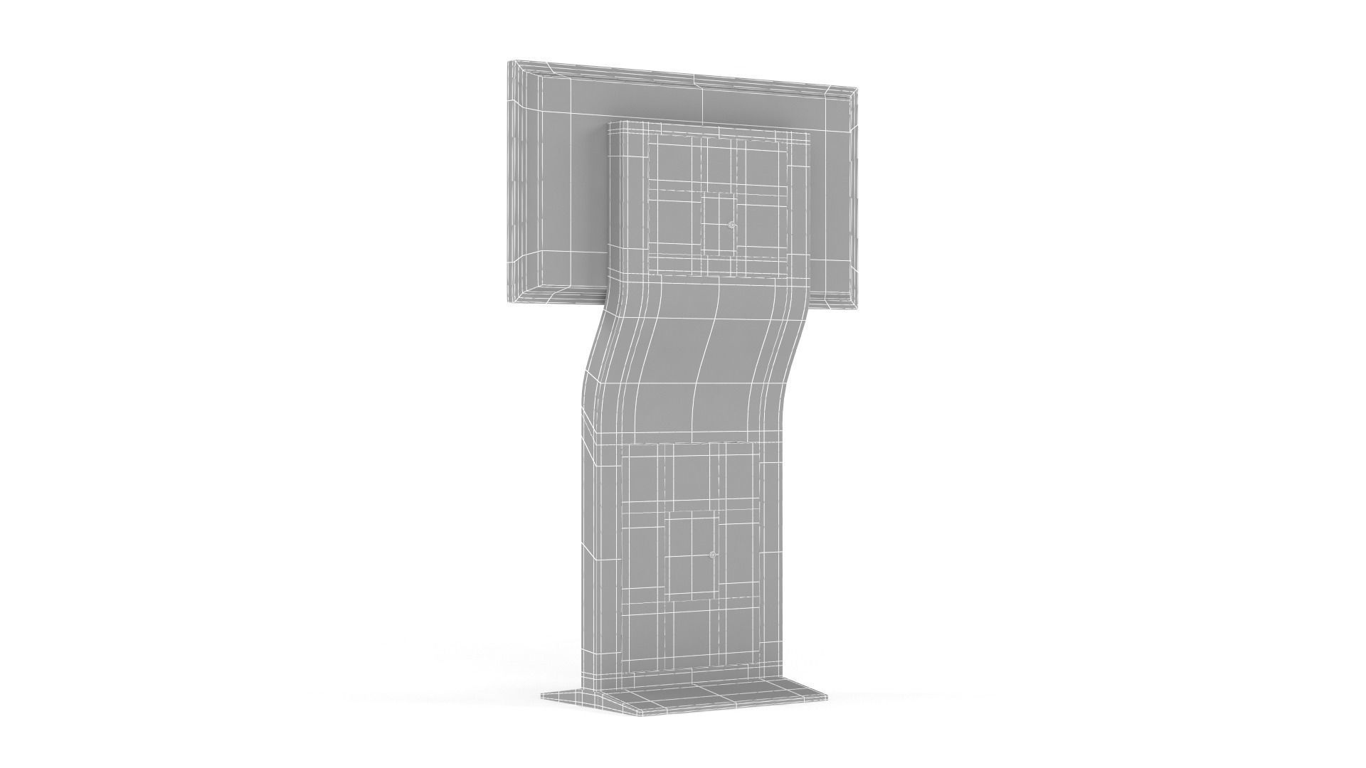 Information Kiosk 3D model_9