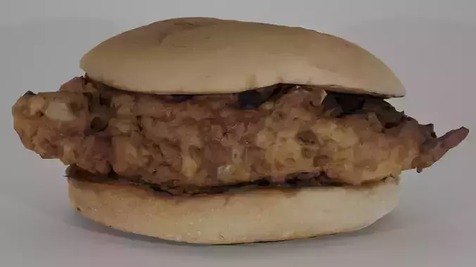 Chicken Sandwich 3D Scan Asset