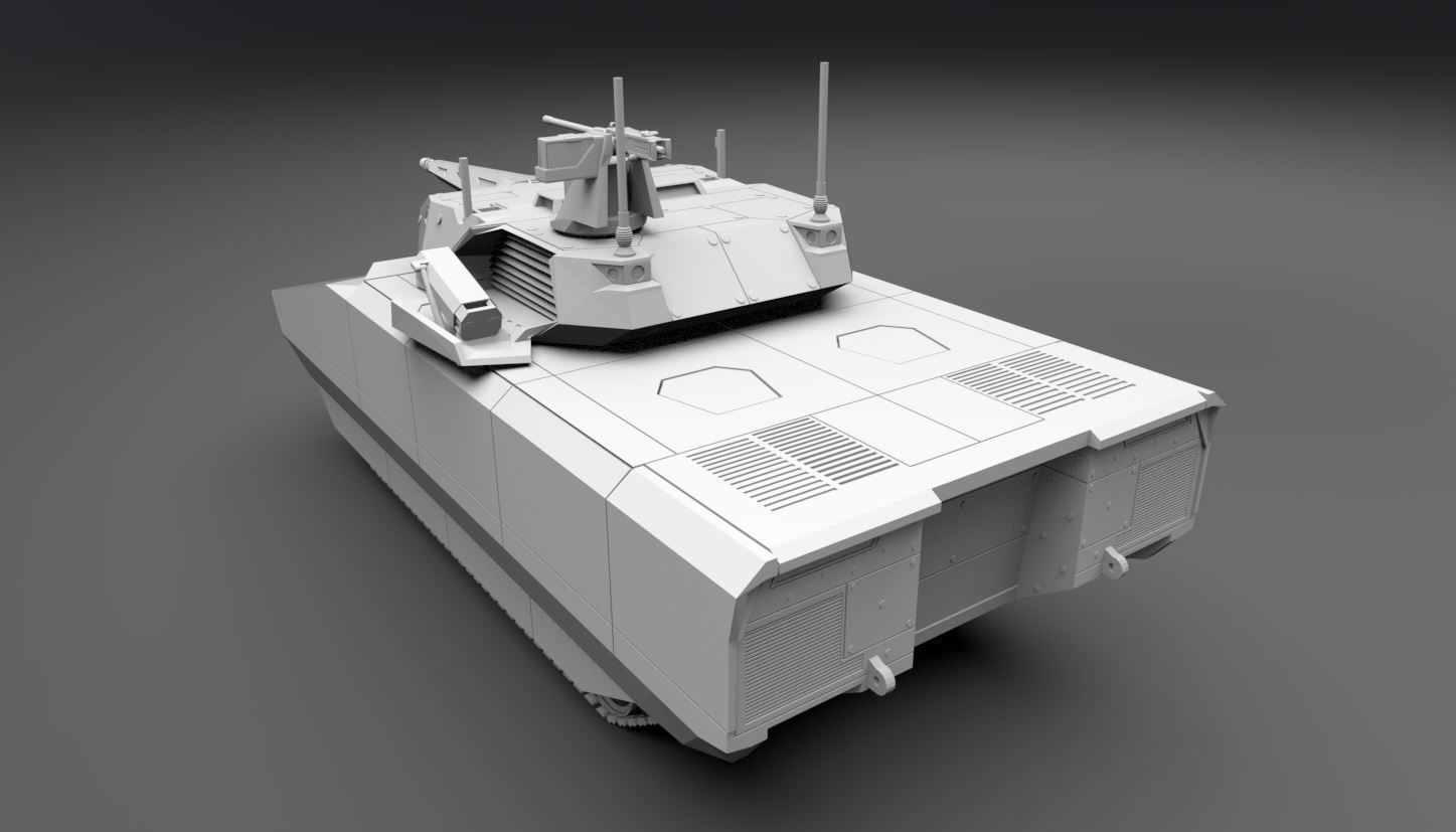 KF41 Lynx Scale model   3D print model_4