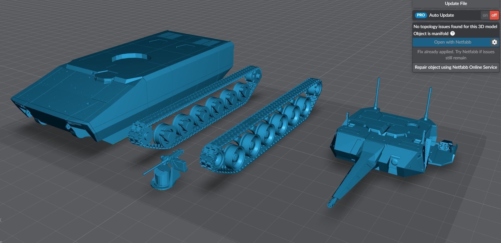 KF41 Lynx Scale model   3D print model_7