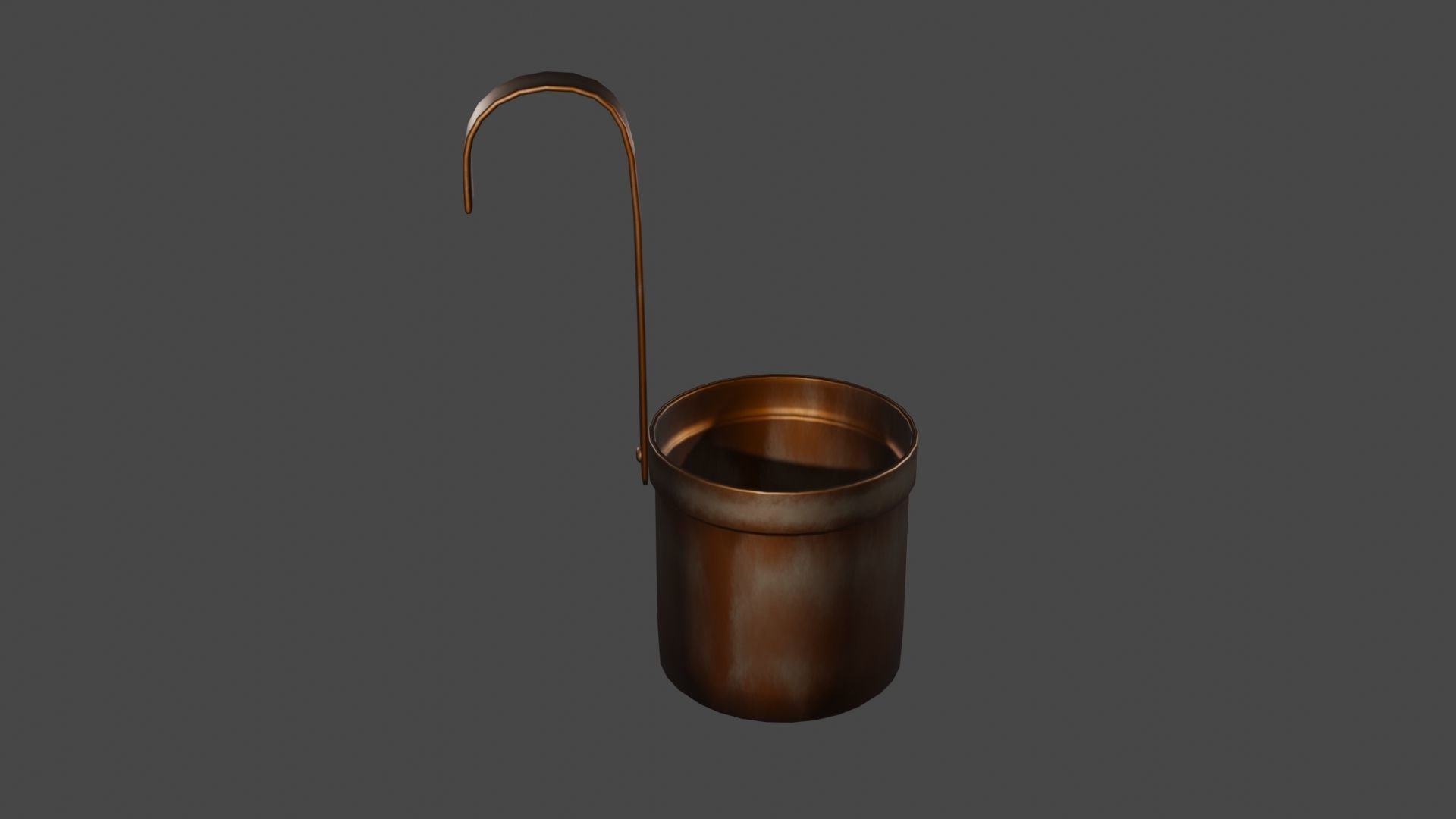 An Old Rusty Kerosene Dipper 3D model_7
