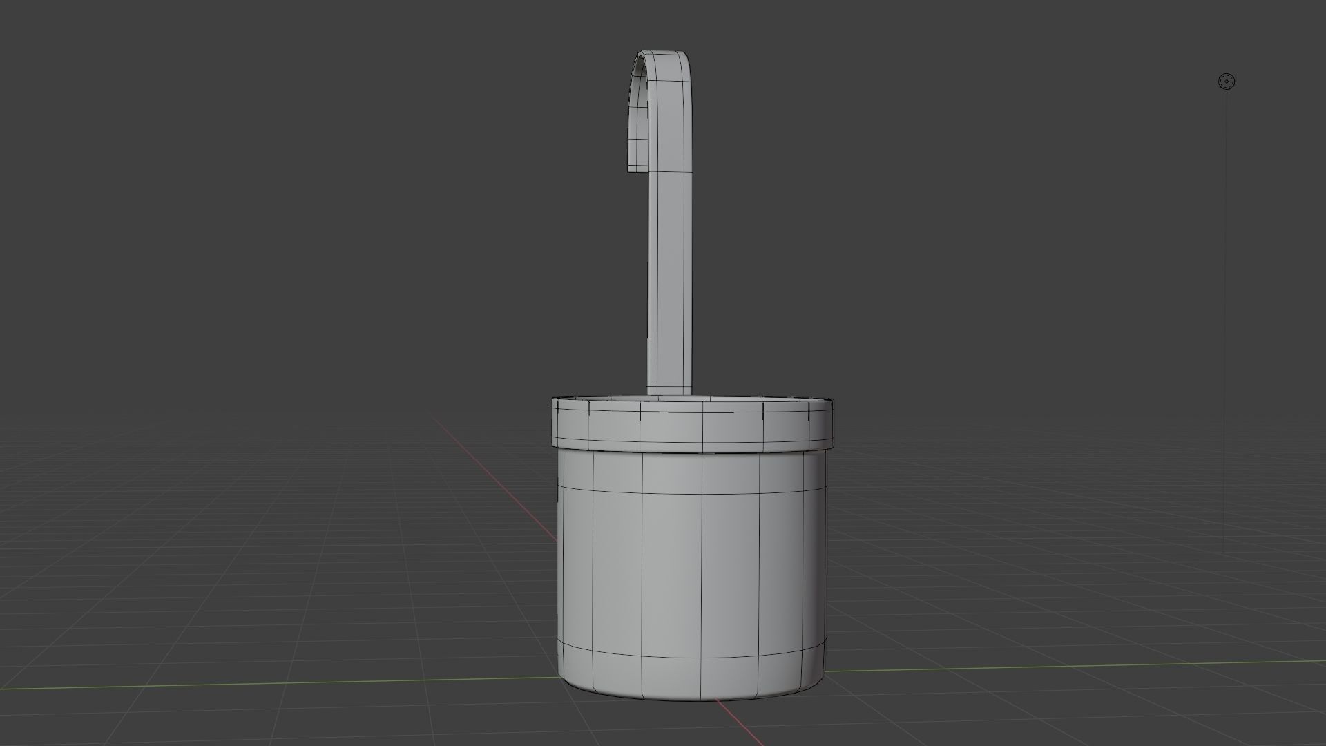 An Old Rusty Kerosene Dipper 3D model_4