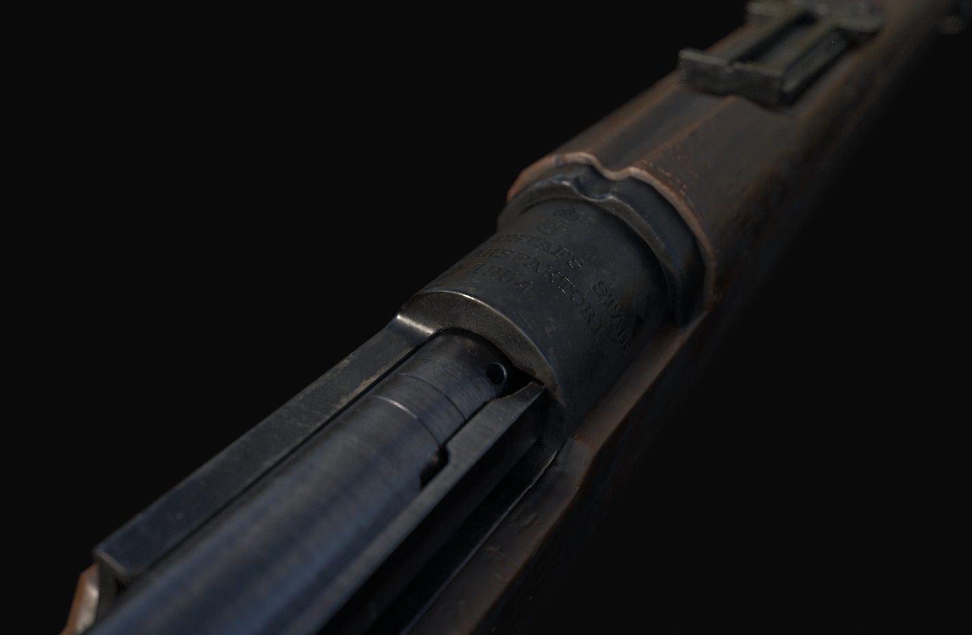 Swedish Mauser - Gevar m96 Low-poly 3D model_2