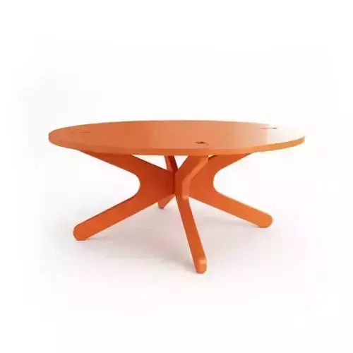 Modern Orange Table