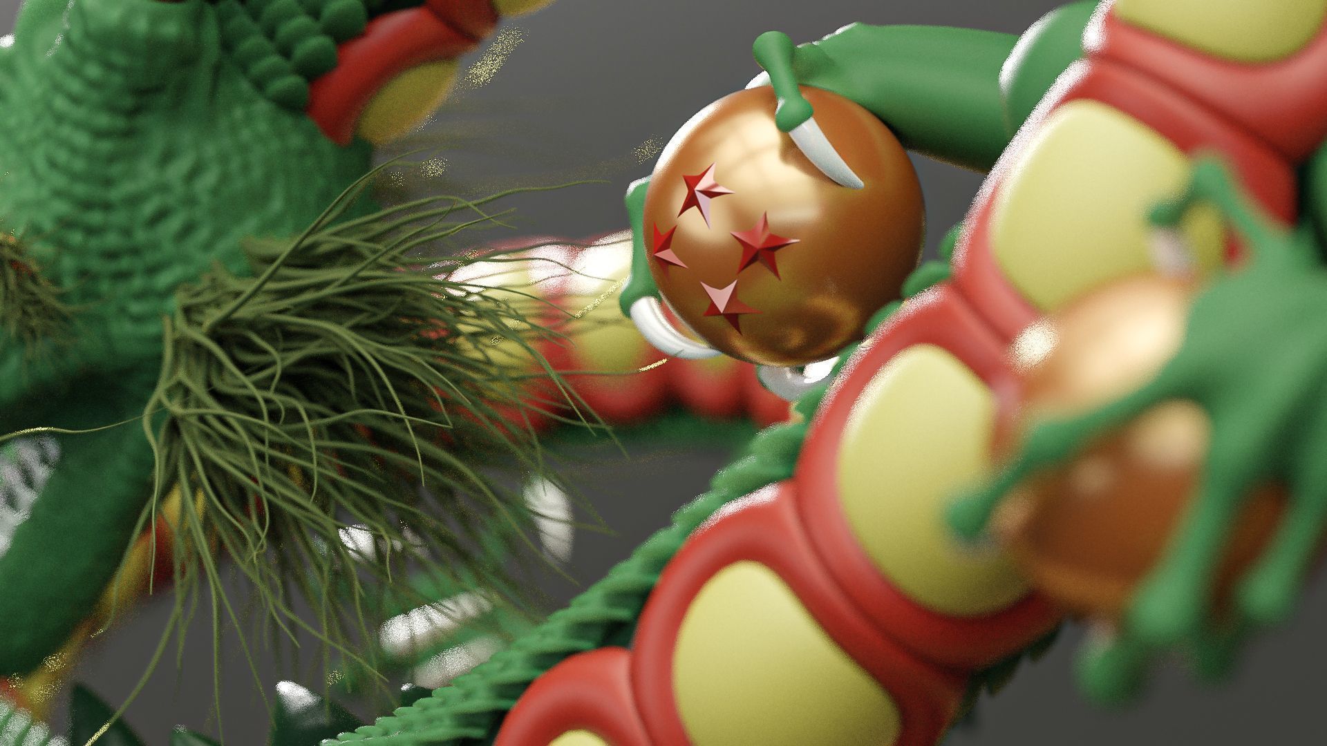 Shenron from Dragon Ball 3D model_11