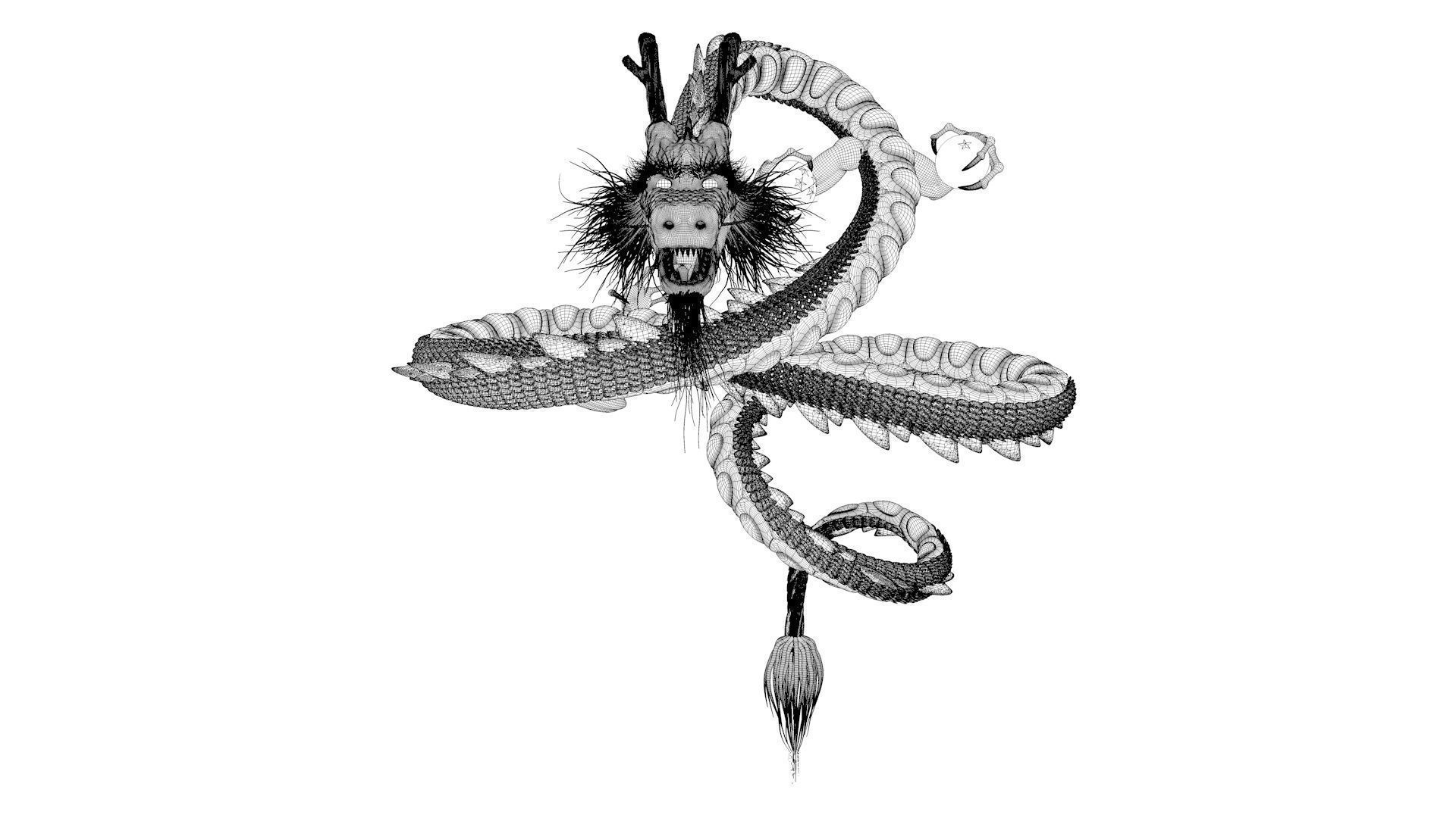 Shenron from Dragon Ball 3D model_16