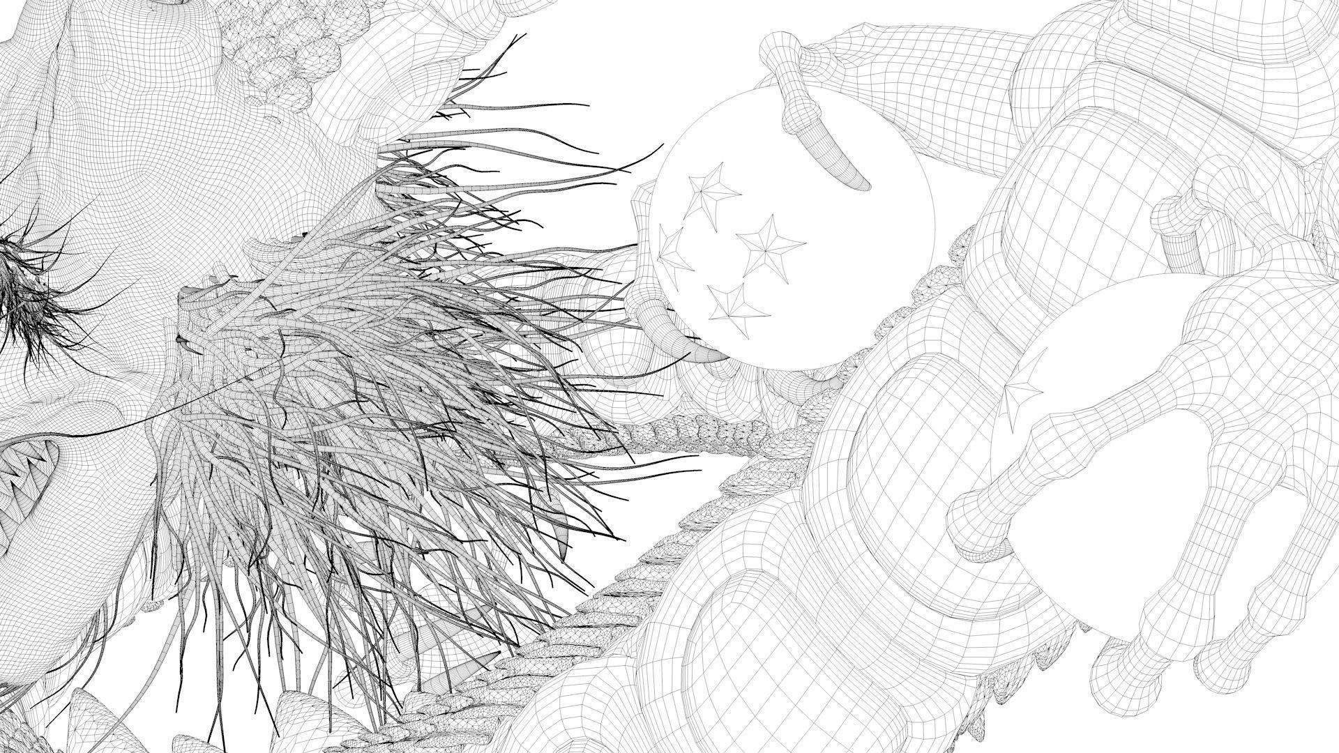 Shenron from Dragon Ball 3D model_26