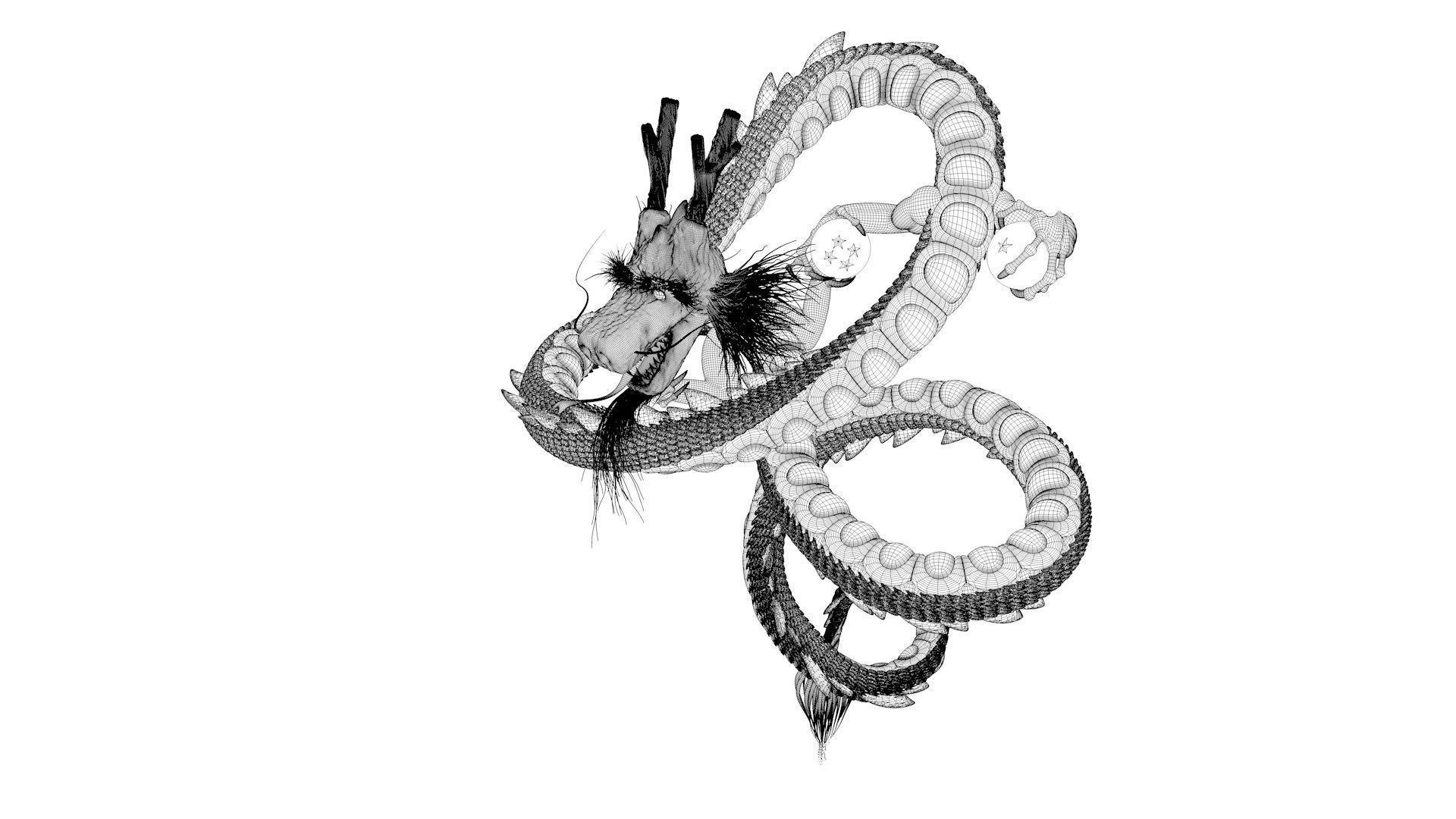 Shenron from Dragon Ball 3D model_17